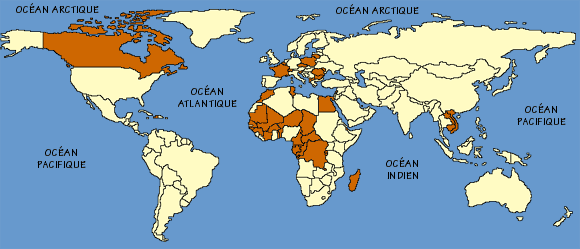 Carte de distribution